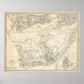 Zuid-Afrika Poster (Voorkant)