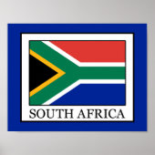 Zuid-Afrika Poster (Voorkant)