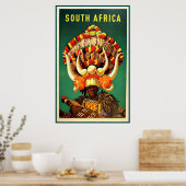 Zuid-Afrika Poster (Keuken)