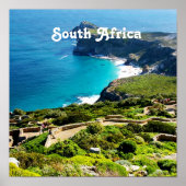 Zuid-Afrika Poster (Voorkant)