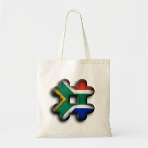 Zuid-Afrika Prachtig Geweldig Patroon Kunst Ontwer Tote Bag