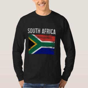 Zuid-Afrika Pride Zuid-Afrikaanse vlag Afrikaanse T-shirt