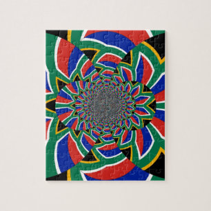 Zuid-Afrika Puzzle Legpuzzel