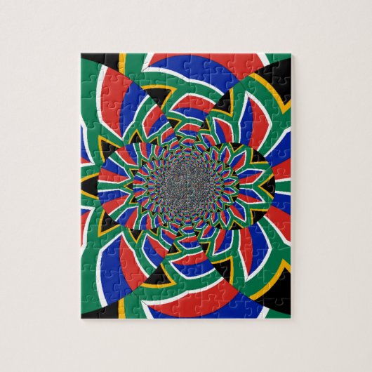 Zuid-Afrika Puzzle Legpuzzel (Verticaal)