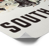 Zuid-Afrika reisposter (2) Poster (Hoek)