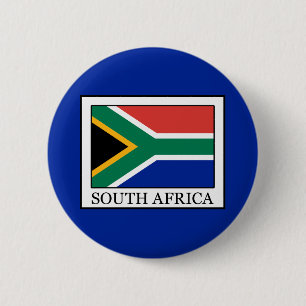 Zuid-Afrika Ronde Button 5,7 Cm