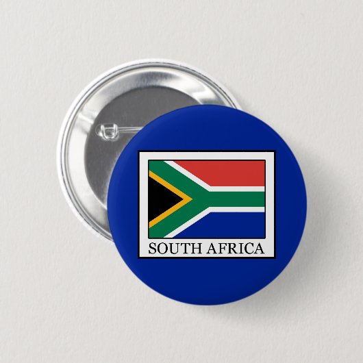 Zuid-Afrika Ronde Button 5,7 Cm (Voorkant /achterkant)