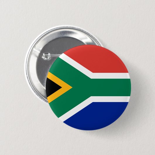 Zuid-Afrika Ronde Button 5,7 Cm (Voorkant /achterkant)