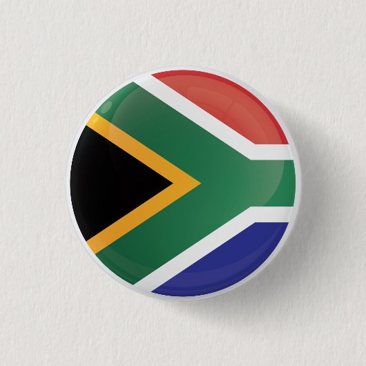 Zuid-Afrika - Ronde - pictogramvlag Ronde Button 3,2 Cm (Voorkant)
