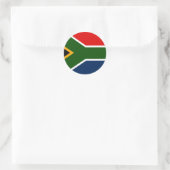 Zuid-Afrika Ronde Sticker (Tas)