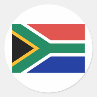 Zuid-Afrika Ronde Sticker