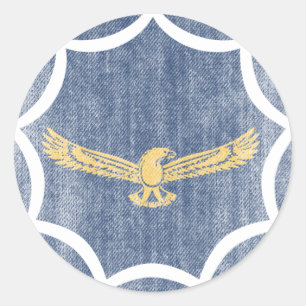 ZUID-AFRIKA RONDE STICKER