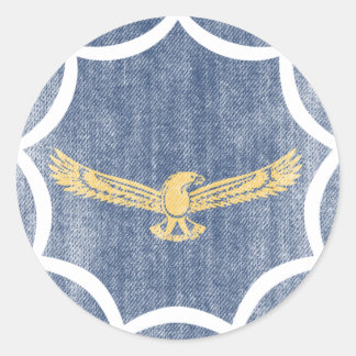 ZUID-AFRIKA RONDE STICKER
