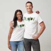 Zuid-Afrika Rugby Fans T-Shirt Pass Ball (Unisex)
