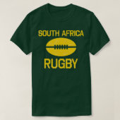 Zuid-Afrika Rugby Zuid-Afrikaanse Rugby T-shirt (Design voorkant)