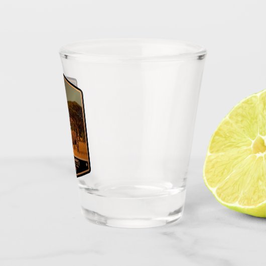 Zuid-Afrika Shot Glas (Rechts)