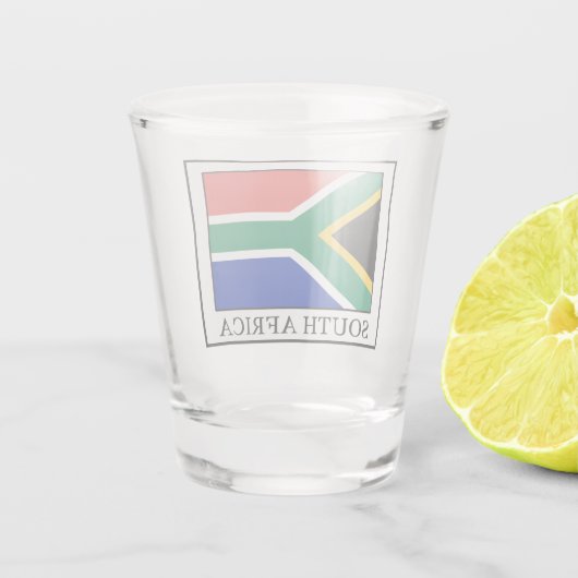 Zuid-Afrika Shot Glas (Achterkant)