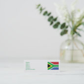 Zuid-Afrika - Skinny Mini Visitekaartje (Staand voorkant)