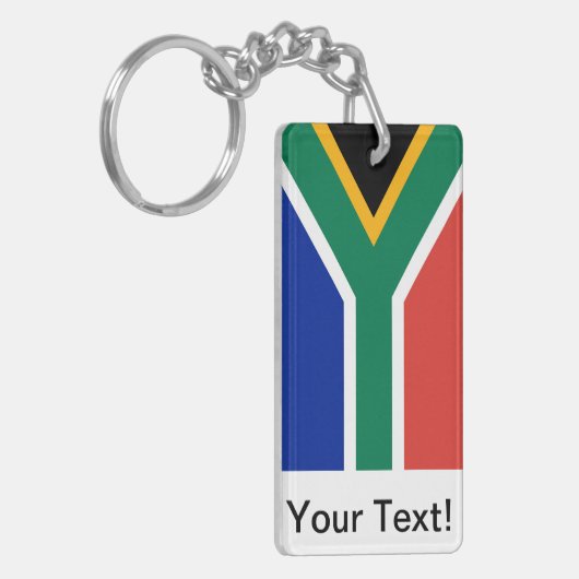 Zuid-Afrika Sleutelhanger (Voorkant Links)