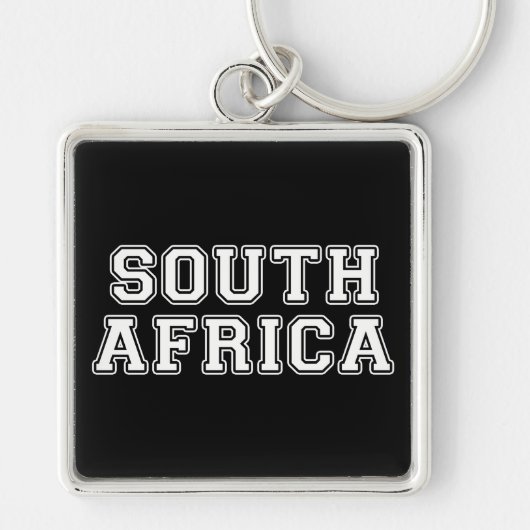 Zuid-Afrika Sleutelhanger (Voorkant)