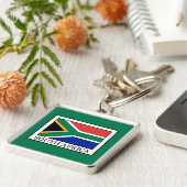 Zuid-Afrika Sleutelhanger (Zijkant)