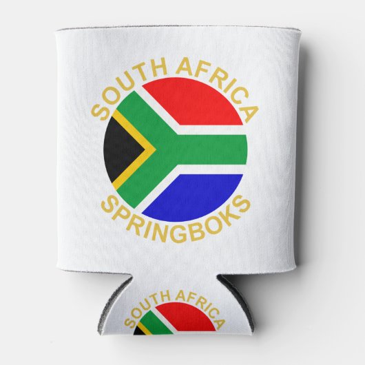 Zuid-Afrika Springboks Blikjeskoeler (Voorkant)