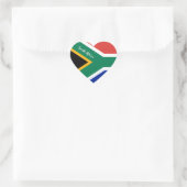 Zuid-Afrika Sticker, Patriottische Hart, Afrikaans Hart Sticker (Tas)