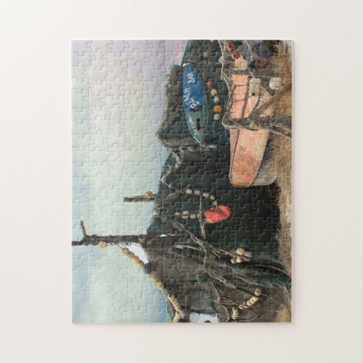 Zuid-Afrika Strandlooper Hut. Legpuzzel (Verticaal)