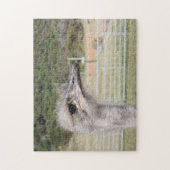 Zuid-Afrika Struisvogelboerderij. Legpuzzel (Verticaal)