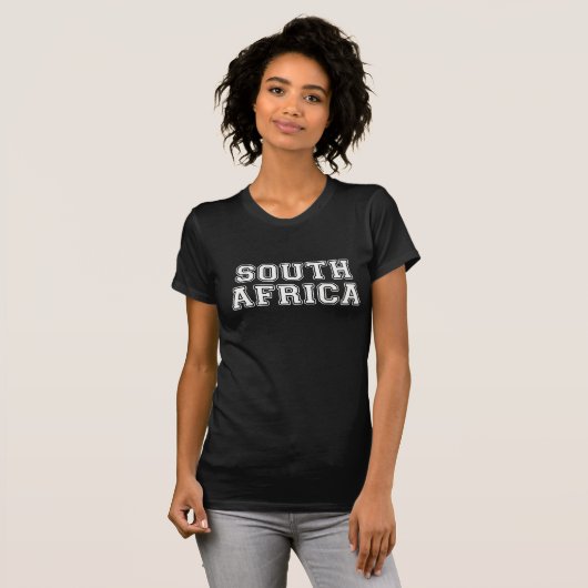 Zuid-Afrika T-shirt (Voorkant volledig)