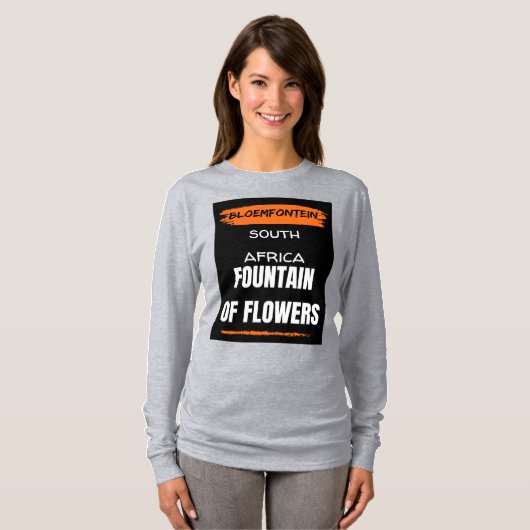 Zuid-Afrika T-shirt (Voorkant volledig)