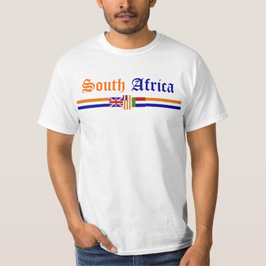 Zuid-Afrika T-shirt (Voorkant)