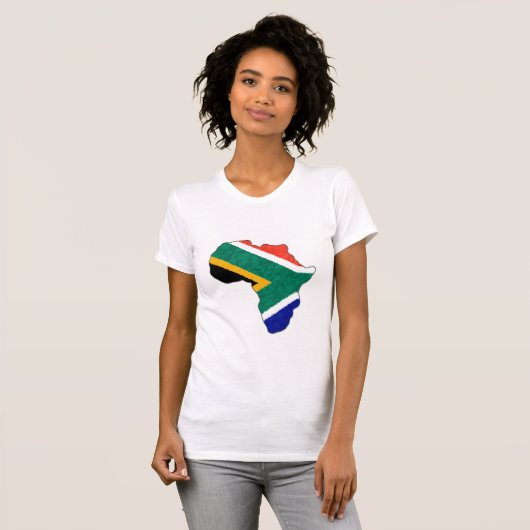 Zuid-Afrika T-shirt (Voorkant volledig)