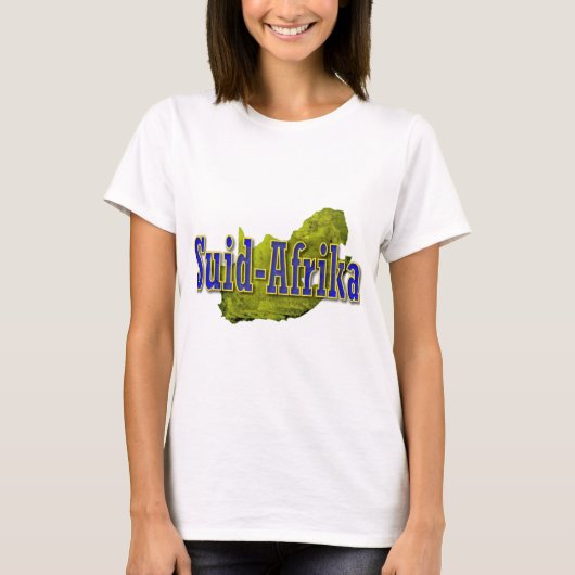 Zuid-Afrika T-shirt (Voorkant)