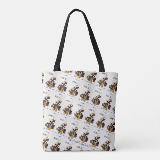 "Zuid-Afrika" Tote Bag (Achterkant)