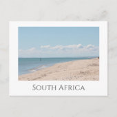 Zuid-Afrika Velddrif Strand Oceaan Uitzicht Natuur Briefkaart (Voorkant)