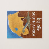 Zuid-Afrika vintage reisposter Legpuzzel (Horizontaal)