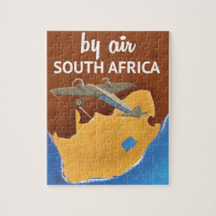 Zuid-Afrika Vintage Travel poster Legpuzzel