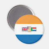 Zuid-Afrika Vlag 1928 Magneet (Voorkant / Achterkant)