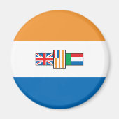 Zuid-Afrika Vlag 1928 Magneet (Voorkant)