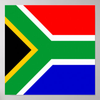 Zuid-Afrika Vlag Afrikaans land Home Pride Poster
