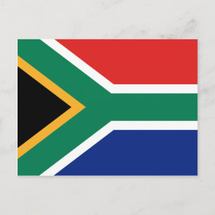 Zuid-Afrika Vlag Briefkaart