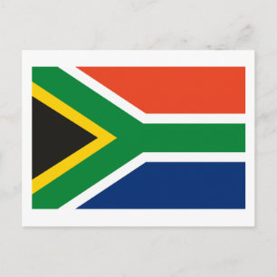 Zuid-Afrika Vlag Briefkaart
