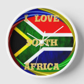 Zuid-Afrika Vlag: Dynamisch Wervel Motief (Voorkant)
