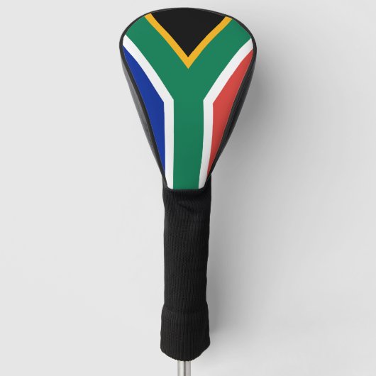Zuid-Afrika Vlag Golfheadcover (Voorkant)