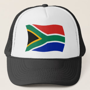 Zuid-Afrika Vlag Hoed Trucker Pet