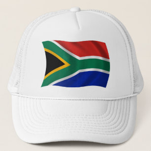 Zuid-Afrika Vlag Hoed Trucker Pet