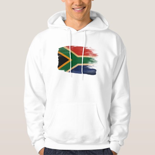 Zuid-Afrika Vlag Hoodie (Voorkant)