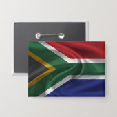 Zuid-Afrika Vlag Knop Button (Voorkant / Achterkant)
