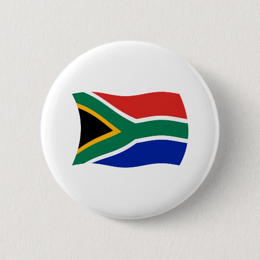 Zuid-Afrika Vlag Knop Ronde Button 5,7 Cm (Voorkant)